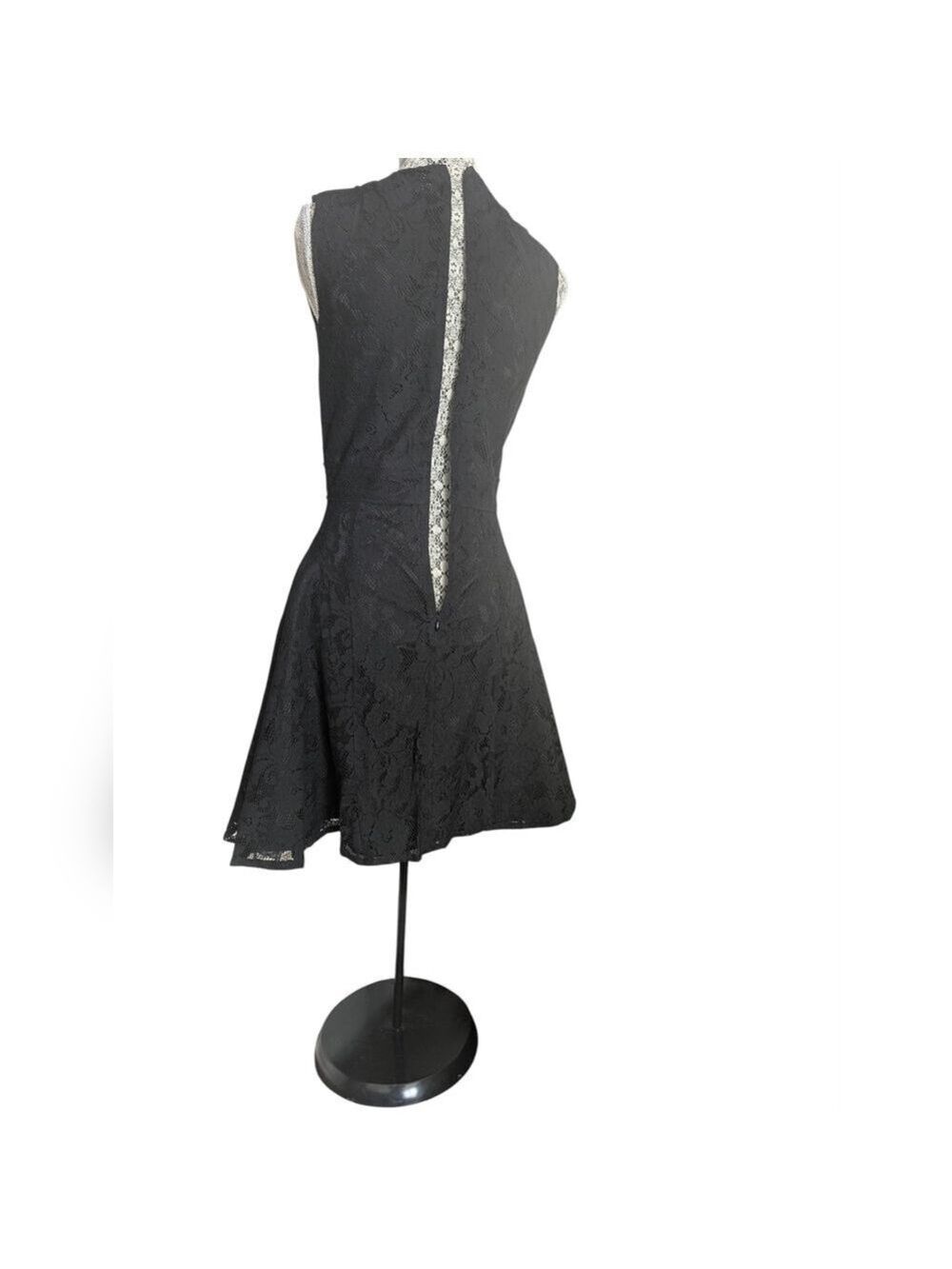 Zac Poison Z Spoke Black Lace Dress - Picture 5 of 13